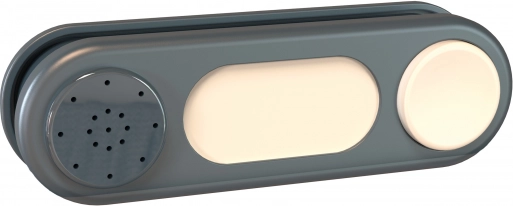 elektronický zvonček pre detské domčeky Smoby – sivý