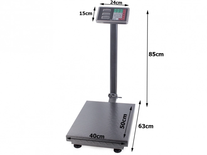 Elektronická skladová váha 300kg LCD