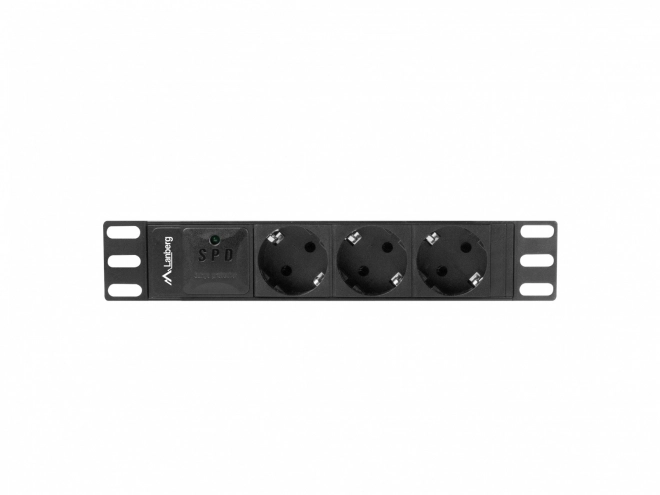 Listwa napájacia Rack PDU 10 palcov 1U 3x Schuko 2m
