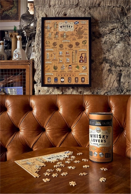 Ridley's Games Puzzle pre milovníkov whisky 500 dielikov