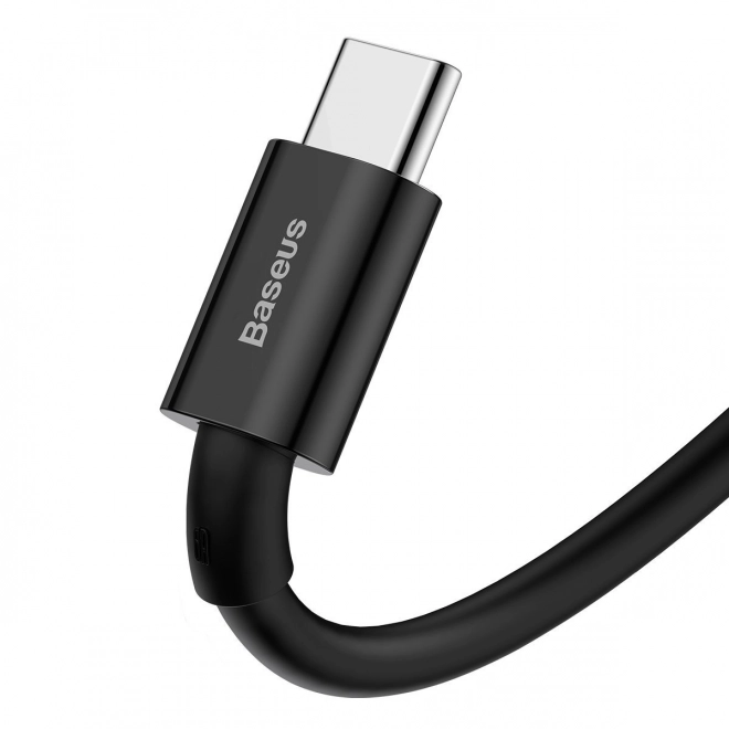 Kábel USB na USB-C Baseus Superior, 66W, 1m (čierny)