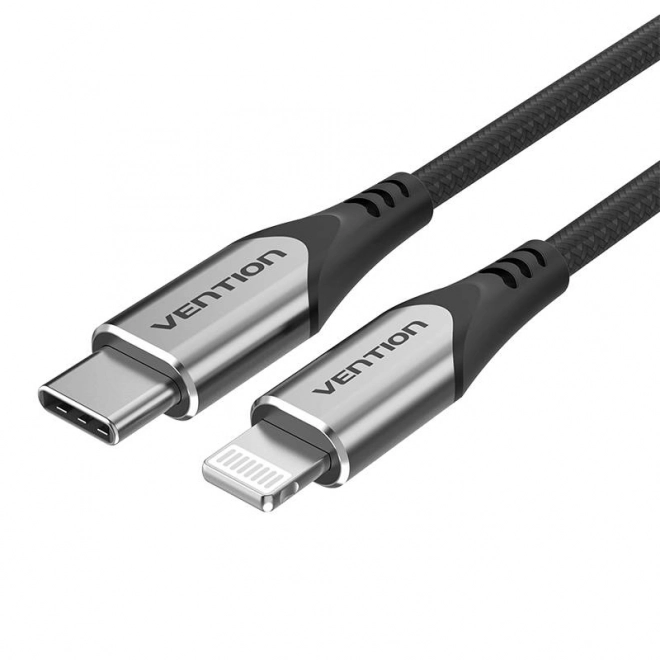 USB-C na Lightning kábel Vention šedý