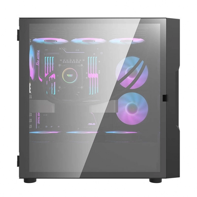 Počítačová skriňa s RGB osvetlením Darkflash