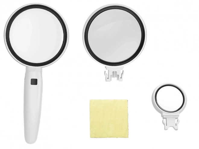 Lupa so svetlom 2x LED