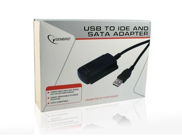 Adaptér USB 2.0 na IDE/SATA s napájaním