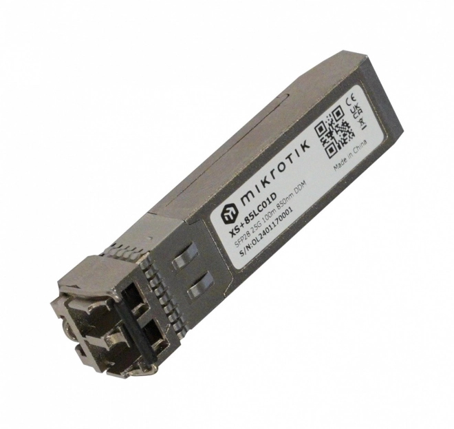 Optická vložka XS+85LC01D SFP/SFP+/SFP28, MM LC, 850nm