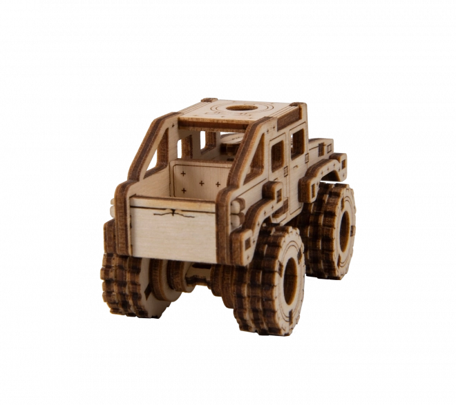 Drevené 3D puzzle - model Monster Truck