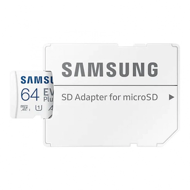 Pamäťová karta Samsung microSD EVO Plus 64GB s adaptérom