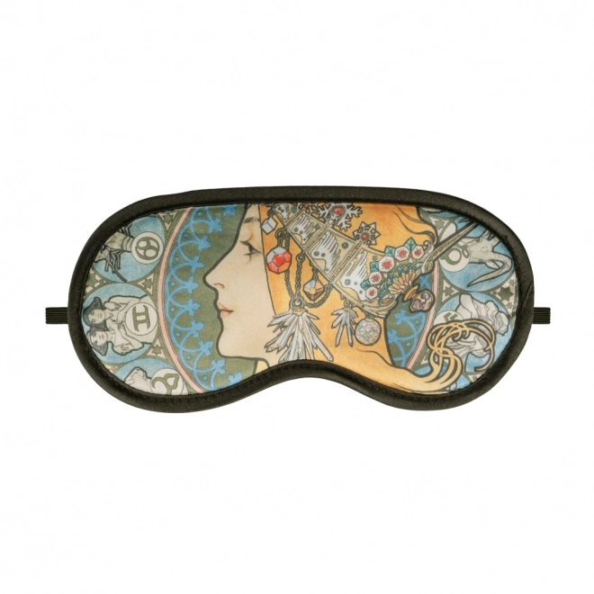 Maska na spanie Alfons Mucha – Zodiak