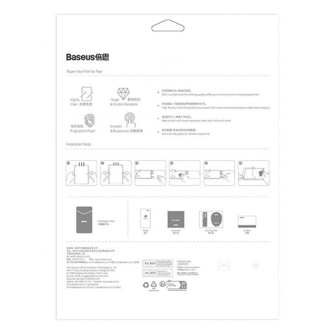 Baseus Paperfeel fólia pre iPad Pro / iPad Air