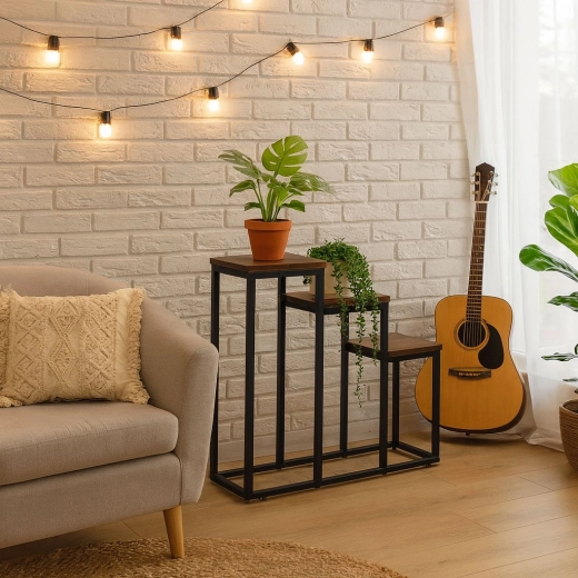 Tri stupňovité police na perfektnú prezentáciu