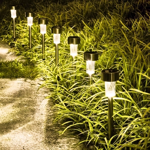Solárne záhradné lampy - 10 ks Gardlov