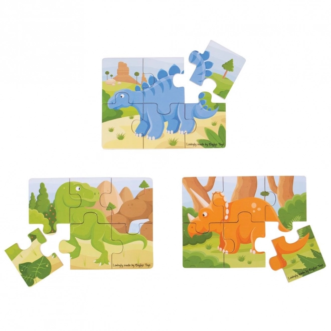 Dinosaurové puzzle od Bigjigs Toys