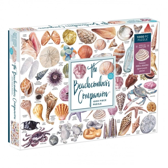 Puzzle Poklady z pláže 1000 dielikov