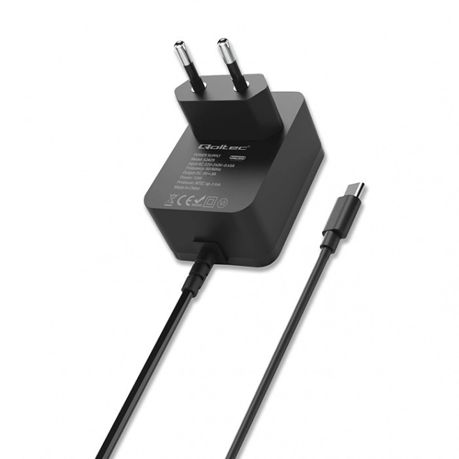 Rýchlonabíjačka Super FAST PD pre Raspberry Pi 4 - USB-C - 15W - čierna