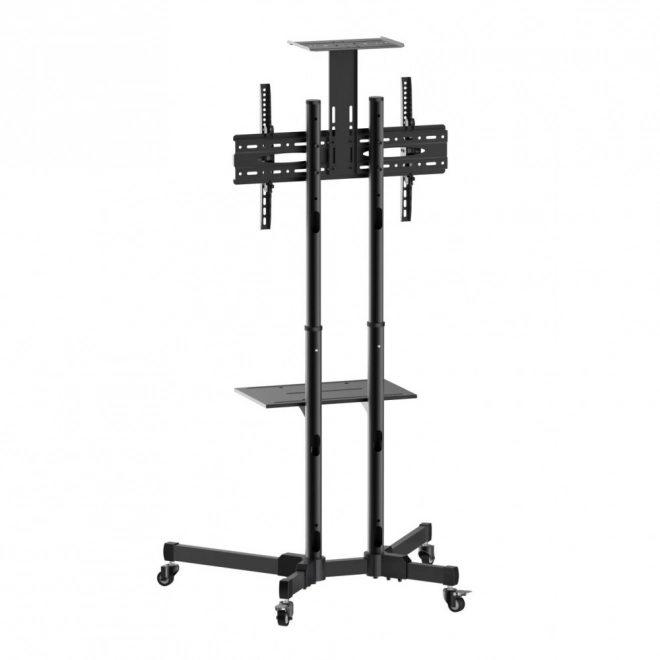 Mobilný stojan na TV 37-70 palcov 50 kg, dve police
