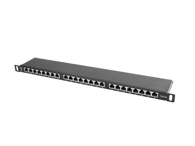Patch panel s 24 portami kategórie 5E