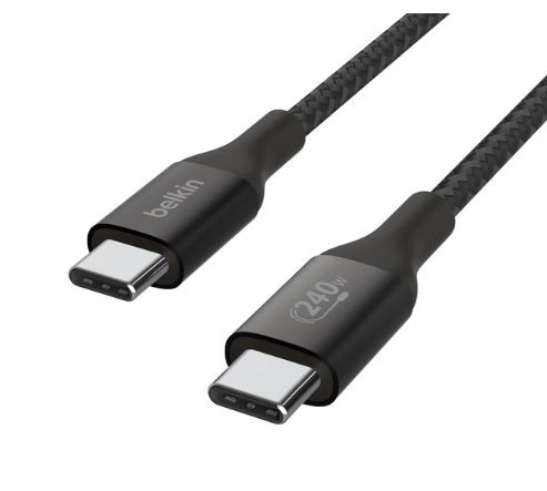 Kábel USB-C/USB-C 240W 2m čierny