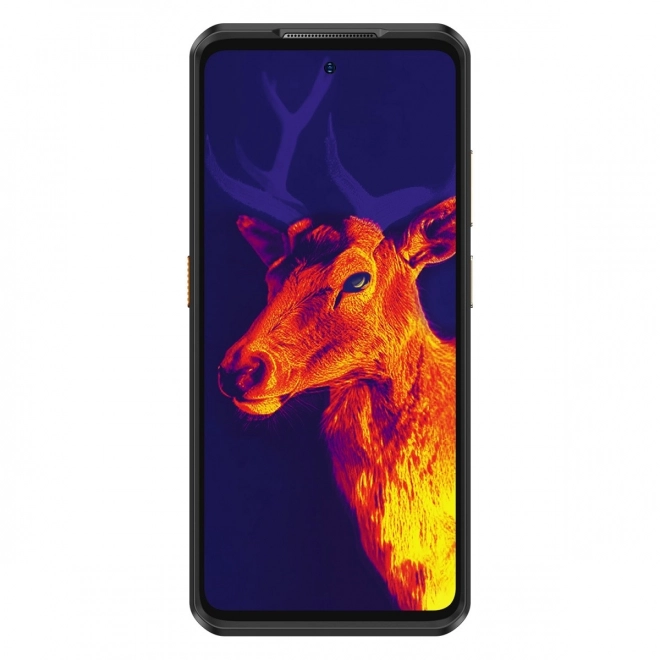 Odolný smartfón s termovíziou Frost Black