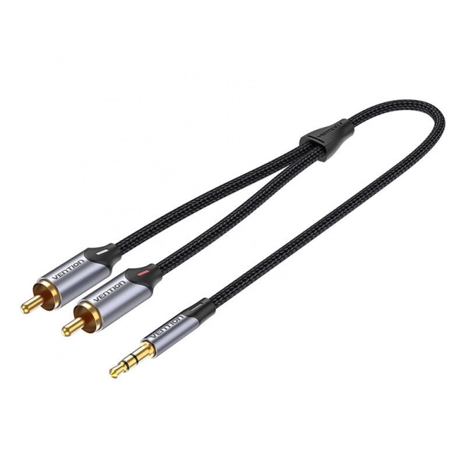 Audio kábel 2xRCA na 3.5mm Vention