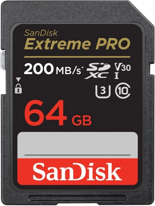 Pamäťová karta Sandisk Extreme Pro SDXC 64GB