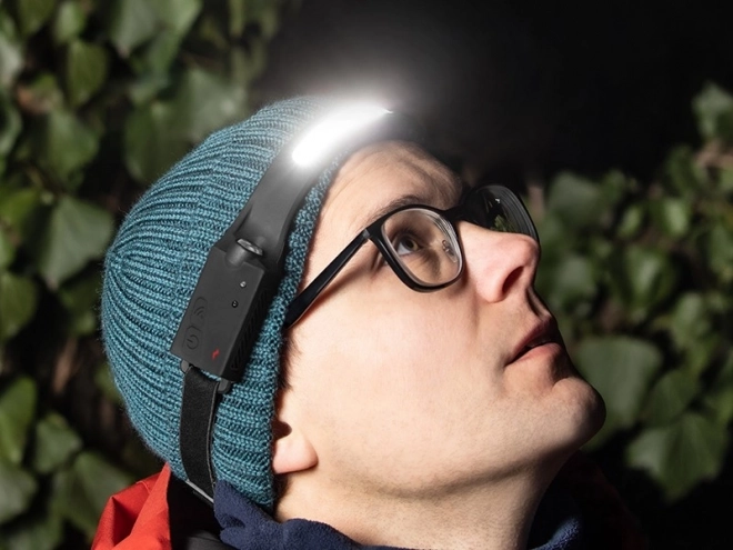 Čelová lampa s pohybovým senzorom Move