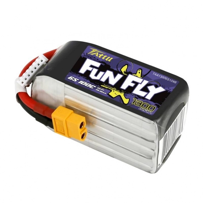 Batéria LiPo 1300mAh 22.2V 100C Tattu Funfly Series