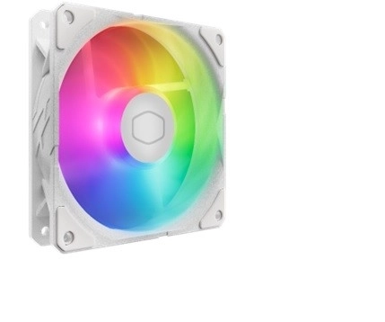 Ventilátor Cooler Master SickleFlow Edge 120 ARGB v bielom prevedení