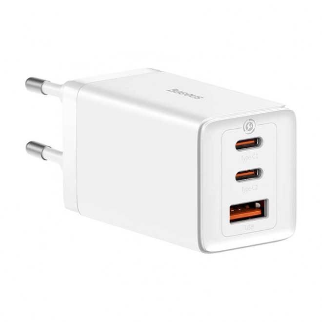 Nástenná nabíjačka Baseus GaN5 Pro 2x USB-C + USB, 65W