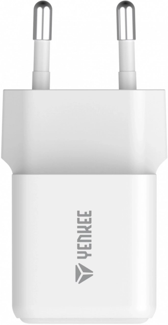 Biela sieťová nabíjačka USB C 20W s GaN technológiou