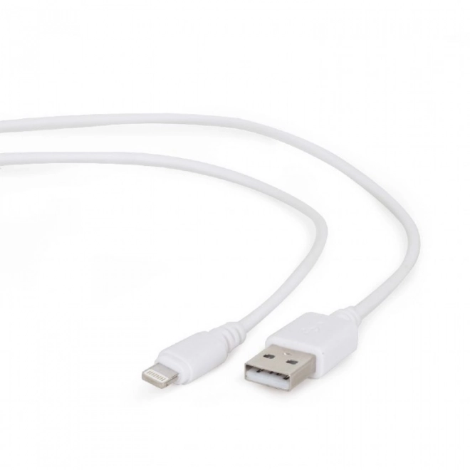 White USB kábel 8-pin 1m