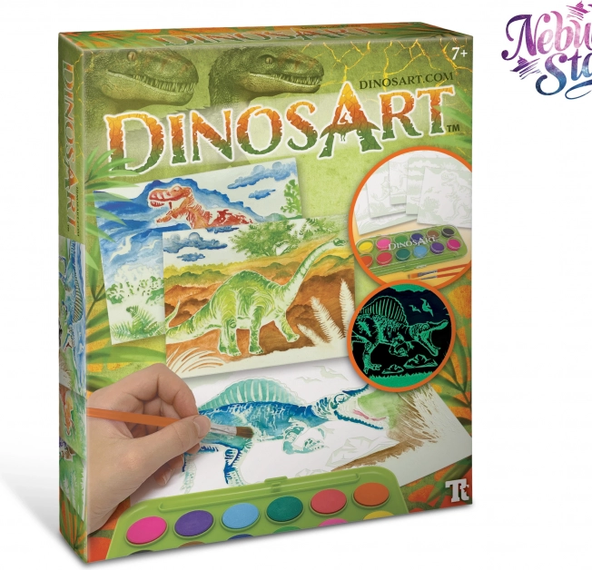 DinosArt magický akvarelový set pre deti