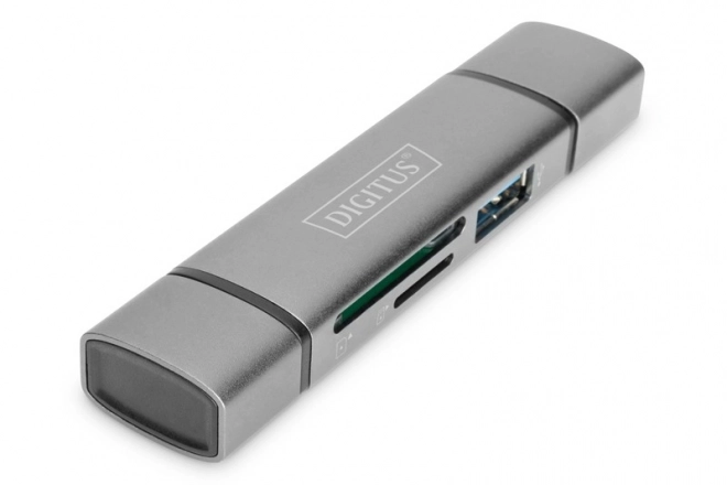 3-portová USB C/USB 3.0 Rýchlosť SuperSpeed čítačka kariet a hub