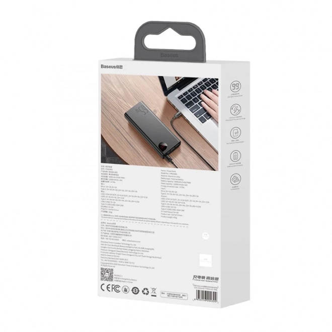Powerbanka Baseus Adaman Metal 20000mAh 65W