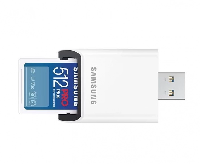 Samsung pamäťová karta SD PRO Plus 512GB s čítačkou