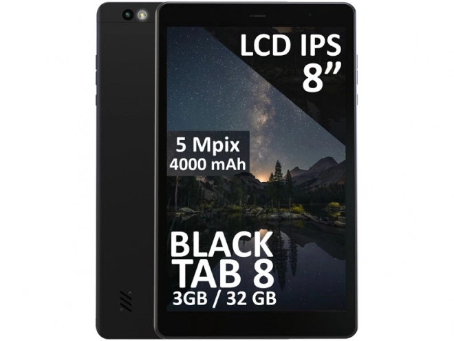 Tablet BlackTAB8 4G LTE 8 palcov Čierny