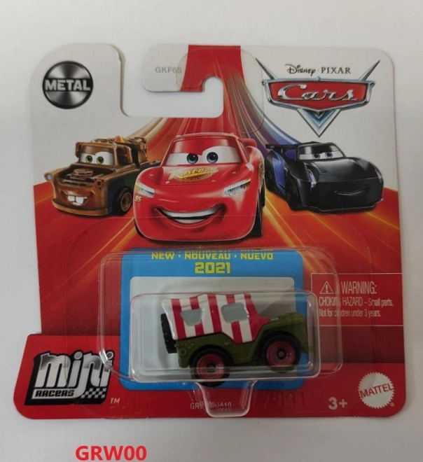 Disney Pixar Autá Mikroautá Blister Displej 36 kusov