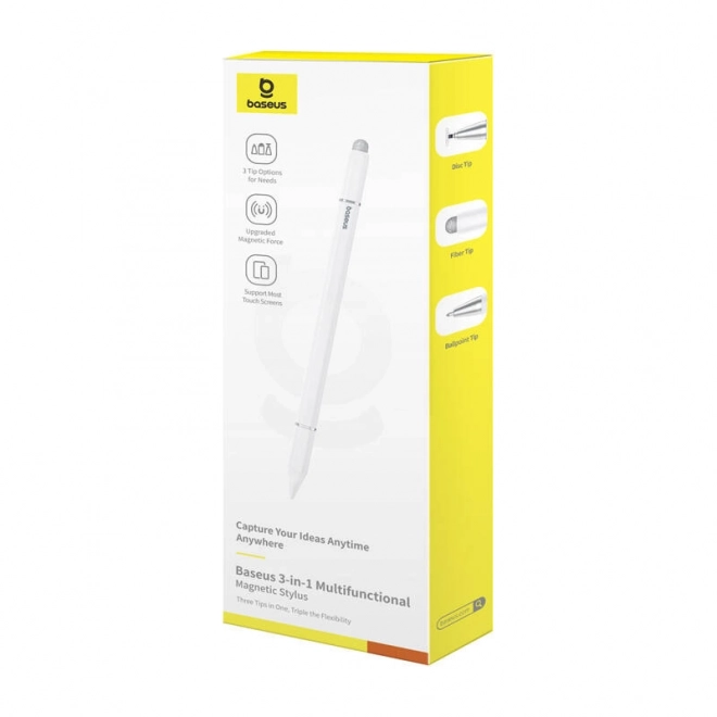 Magnetický stylus Baseus 3 v 1