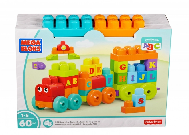 Mega Bloks vláčik ABC nauč sa abecedu