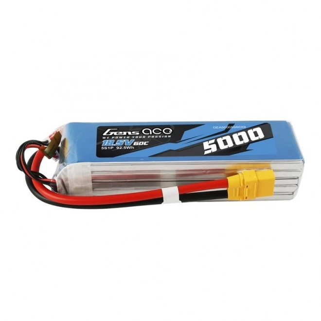LiPo batéria Gens Ace 5000mAh 18,5V 60C pre RC modely