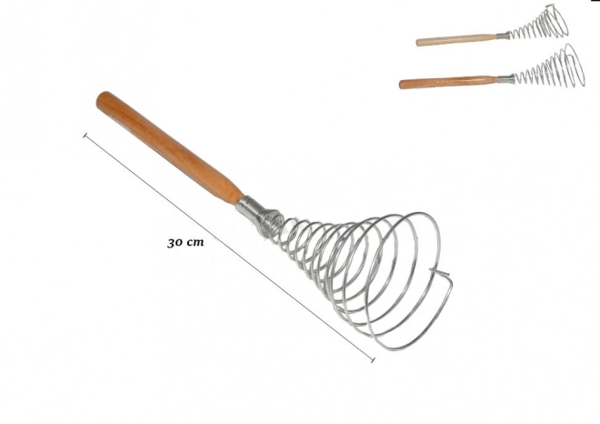 Kuchynská špirálová metlička na šľahanie 30 cm