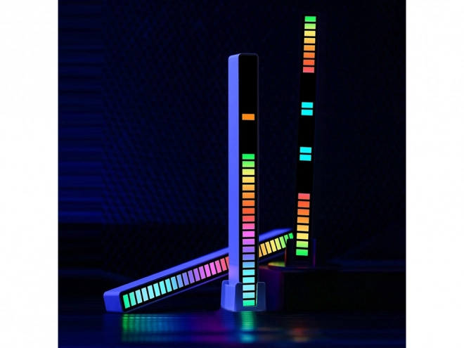 Ledy usb audio odozva viacfarebný neón rgb led