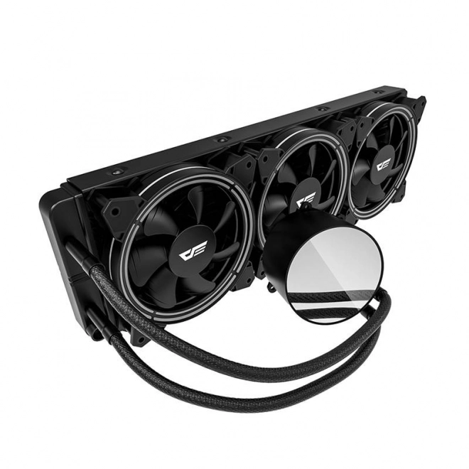 Darkflash TR360 Vodné Chladenie AIO RGB 3x 120 mm (Čierna)