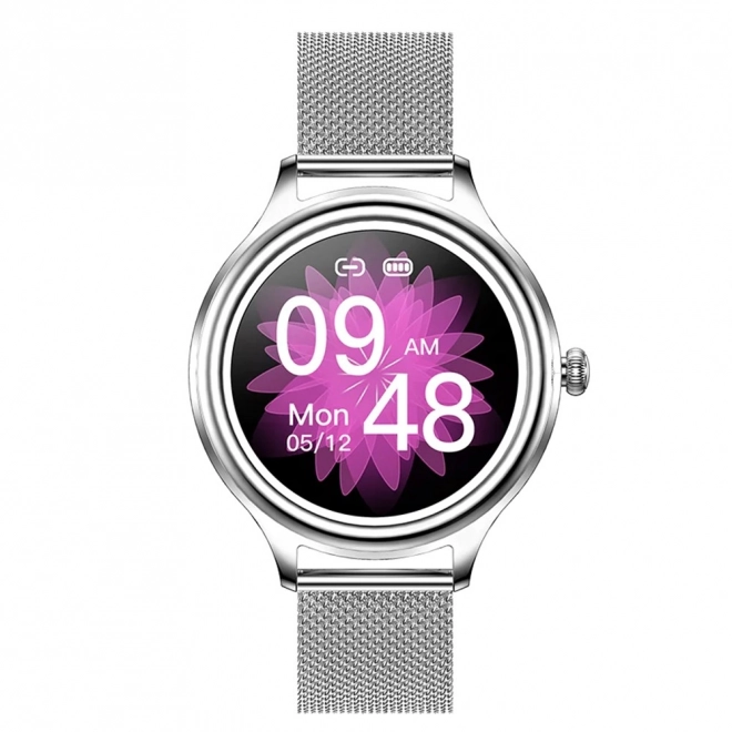 Elegantný dámsky smartwatch Kumi K3 s meraním tepu