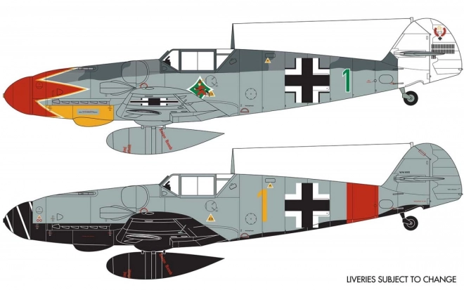 Plastikový model Messerschmitt BF109G-6 v mierke 1/72