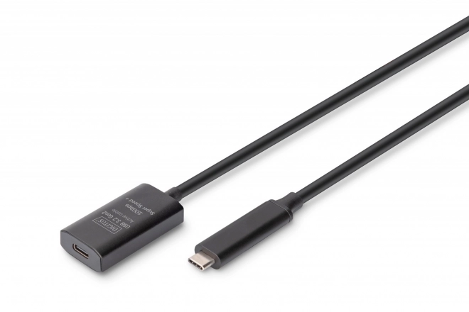 Aktívny predlžovací kábel USB-C - USB-C, USB 3.2 Gen2, 10Gbps, 5m