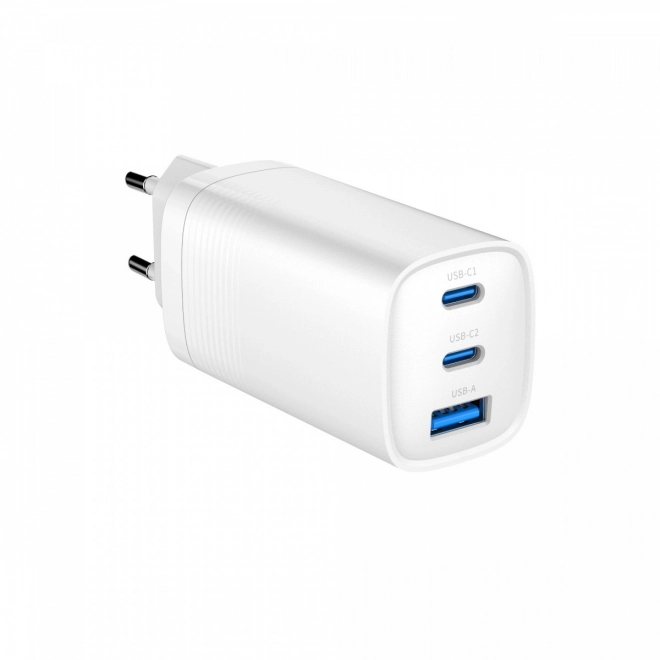 Nabíjačka PowerDelivery GaN 65W biela