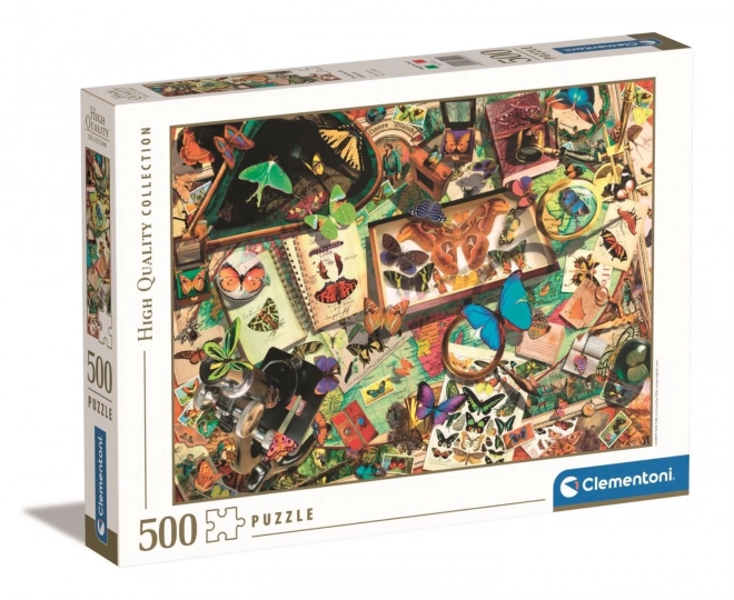 Clementoni Puzzle 500 dielikov - Lapač motýľov