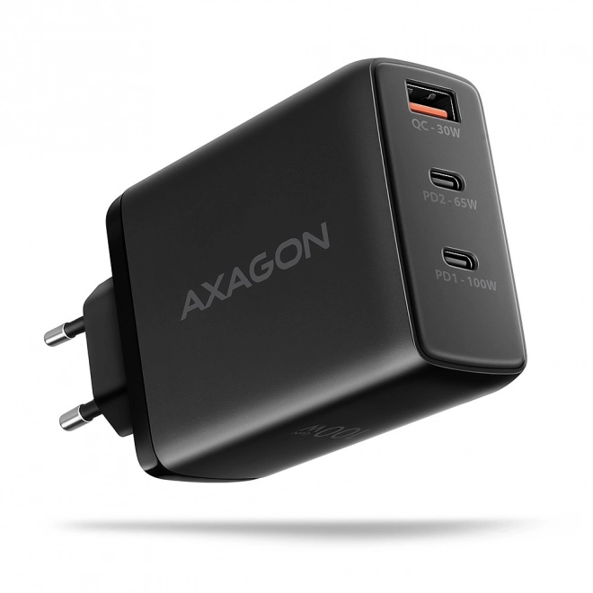 Cestovná nabíjačka ACU-DPQ100 GaN 100W s 3 portami