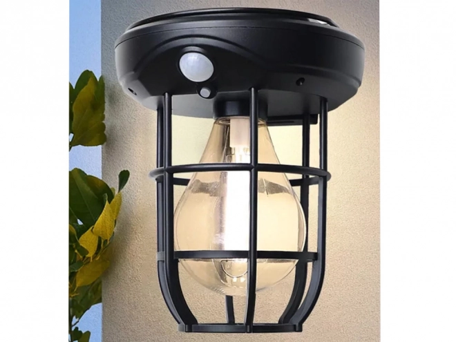 Vodotesná solárna lampa so senzorom pohybu a tromi režimami v LED